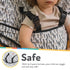 Nuby On The Go Toddler Portable Travel Chair: Adjustable Straps for Babies and Toddlers, Folds for Storage