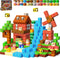 idoot 100PCS Magnetic Building Blocks for Kids, Magnetic Cube Game for Boys