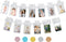 PartyHooman 1st Birthday Photo Banner for Baby, First Birthday Decorations Girl, Monthly Milestones Garland, Silver