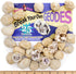 DANCING BEAR 25 Break Your Own Geodes – Medium 1-1.5", 90% Hollow, Educational Info & Instructions Included