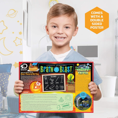 Discovery #MINDBLOWN Colossal Fossil Dig Set, 15-Piece Archeology Excavation Kit, Uncover Real Shark Teeth