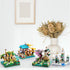 Four Seasons Flower House Botanical Collection, 4 Models Micro Mini Blocks Building Set for Kids and Adults