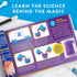 Magic Chemistry Set - Science Kit for Kids with 10 Amazing Tricks, STEM Projects and Experiments, Great Gift for Boys