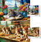 Wishdiam Jigsaw Puzzles 2 Pack 1000 Pieces - Puzzles for Adults - Cute