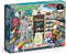 Galison 1000 Piece Jigsaw Puzzle - World of Curiosities Featuring Humorous Spooky Shop Scene Illustrations