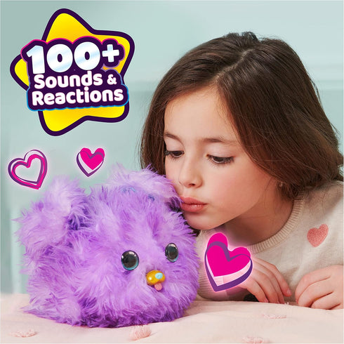 What the Fluff, Pupper-Fluff Interactive Toy Pet with Over 100 Sounds and Reactions, Kids Toys for Ages 5+