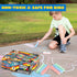 JOYIN 108 PCS Sidewalk Chalk Set in 36 Count, Non-Toxic Jumbo Washable Driveway Chalk for Outdoor Art Play