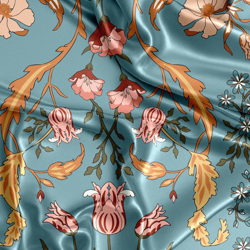 Sweet Jojo Designs Boho Wildflower Vintage Floral Girl Baby Satin Fitted Crib Sheet Infant Newborn Nursery Toddler Bed