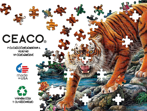 Ceaco - Wild - Night Tigers - 1000 Piece Jigsaw Puzzle