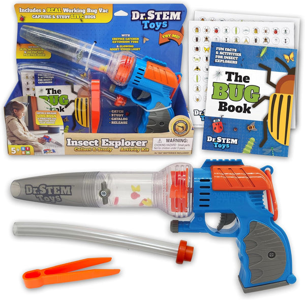 Nature Bound Bug Catcher Toy, Eco-Friendly Bug Vacuum, Catch and Release Indoor/Outdoor