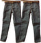 2X 1/6 Custom Scale Blue Jeans Pants for 12" Male Action Figure Doll Clothes