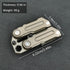 T-Conceal EDC Fidget Sliders Fidget Toys Stress Relief for Adults Magnetic Metal Multifunctional Crowbar Fidget Slider