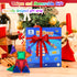 36pcs, Mini Magnetic Tiles Travel Kids Toys STEM Magnet Toy, Easter Basket Stuffer for Toddler Magnetic Blocks Building