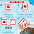 154 (5 PCS Wooden CVC Word Spelling Game, Short Vowel Spelling Flashcards Sight Words Flash Cards Montessori Early