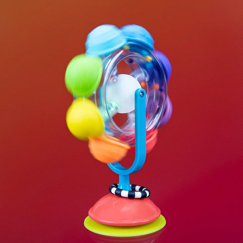 Sassy Rainbow Wheel High Tray Toy, Suitable for Age 6+ Months