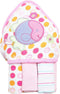 Spasilk Baby Bath Hooded Terry Towel with 3 Washcloths, Baby Bath Essentials,