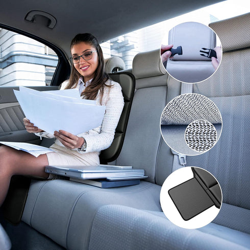 MHO+ALL 2 Pack 600D 2 Car Seat Protector Auto for Child Baby Car Seats - Large CarSeat Sit Savers Mat with Waterproof