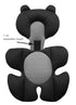 G Ganen Black Bear Comfort Cushion for Stroller and Seat