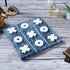Crocon Tic Tac Toe Game - Table Games, Family House Game, Indoor Party Game, Large Grey Board