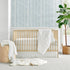 Set 100% Levtex Baby - Cloud Muslin Sheet Crib Fitted Sheet - Fits Standard Crib and Toddler Mattress - Solid - White