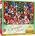 Masterpieces 500 Piece Glitter Christmas Jigsaw Puzzle - Holiday Festivities, 15"x21"
