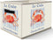 FDHSPAAM Coastal Beach Crab Storage Bins Box with Handles, Nautical Ocean Crab Collapsible