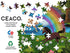 Ceaco April Showers - Afro Unicorn - 100 Piece Jigsaw Puzzle