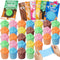 JOYIN 30 Packs Valentines Day Cards with Butter Slime, 6 Colors Slime
