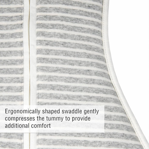 Woombie 5-13 lbs Original Baby Swaddling Blanket - Soothing, Cotton Baby Swaddle with Zipper - Wearable Newborn