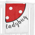 Sweet Jojo Designs Little Ladybug Girl Milestone Blanket Monthly Newborn First Year Growth Mat Baby Shower Memory