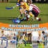 4-in-1 Hover Soccer Ball Set - Rechargeable Air Floating Soccer Toy with LED Lights, Indoor & Outdoor Sports Toys for