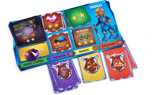 Fantasy Themed Board Game for Kids Ages 5+ - Family Tabletop Adventure for Boys and Girls