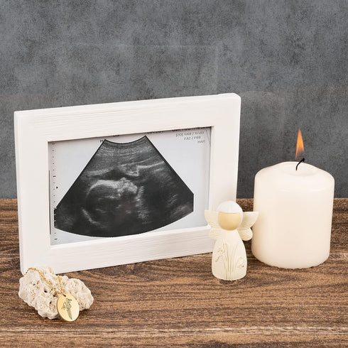 rpandre la joie Little Snowdrop Remembrance Box - Miscarriage Gifts for Mothers - Memorial Angel Figurine for Grieving