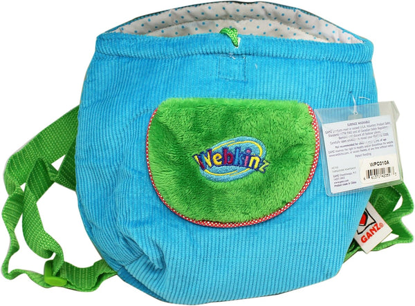 Webkinz KNAPSACK Tote Bag Carrier - Purple Blue