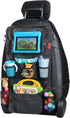 Lusso Gear Backseat Car Organizer- Kick Mat Protects Against Kids Feet -