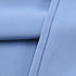 DECOVSUN Sky Blue Valances for Windows, 52X18 Inches Blackout Thermal Insulated Valance with Grommet Top (1 Panel)
