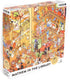 Big Potato Mayhem in The Library - 1000 Piece Jigsaw Puzzle for Adults Filled with 101 Riddles