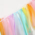 SYESQL 1st Rainbow Birthday High Chair Banner - Girl Highchair Banner, First Tutu Banners, Ice Cream Birthday Party