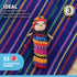 Thorness Set of 8 Guatemalan Handmade Worry Doll with a Colourful Crafted Storage Bag | Worry Dolls for Girls | Worry Dolls for Boys | Anxiety Dolls