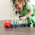 Melissa & Doug Educational Toy Wooden Truck Alphabet Blocks