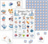 Garden Tea Bingo Game - 24 Players Bingo Card Set for Indoor Outdoor Activities - Tea Party, Bridal Shower, Birthday