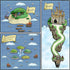 2-4 5+ Mathemagical World - Addition & Subtraction Math Board Game for Kids, players, Ages and Perfect for Homeschool