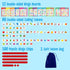 SpriteGru Alphabet Bingo Game, Uppercase/Lowercase/Number Bingo Game ABC and 123 Bingo Board Game for Kindergarten and Preschool Kids 4-8, Perfect for Classroom & At Home