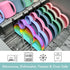 Silicone Baby & Toddler Plate, Baby Led Weaning Supplies, Easy-Reach Design for Self-Feeding (Rainbow Swirl)