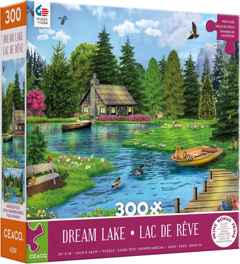 Ceaco Dream Lake 300 Piece Jigsaw Puzzle