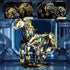 CSNRHG Set Mechanical Horse Building Block Build & Pose with Movable Legs Engaging DIY Model Kit for Kids and Teens