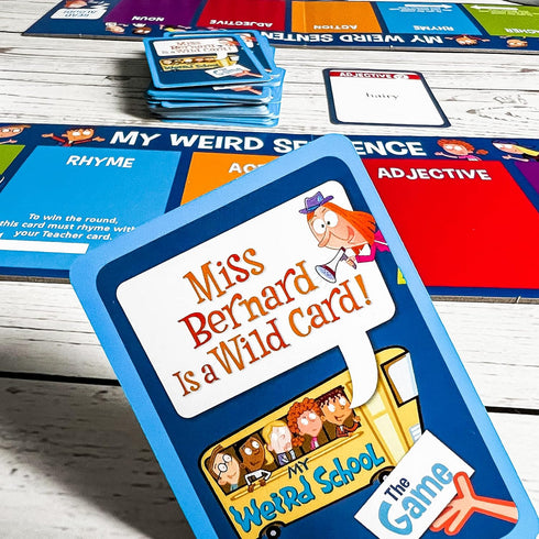 Miss Bernard is a Wild Card - The My Weird School Game, Educational for Ages 6 to 10