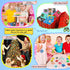 15 Pcs Video Game Keychain, Mini Multicolors Video Game Party Favors for Kids Bag Fillers