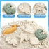 9Pcs Set Set Summer Playset Biubee Silicone Sand Toys for Baby with Portable Beach Bag - Kids Beach with Beach Toy