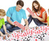 3 Pack Jumbo Playing Cards Oversized Deck, Large Poker Cards for Family Party Game BBQ Casino Decorations (7 x 5 Inch)